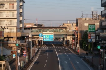 尻手駅から浜川崎駅の乗車記録(乗りつぶし)写真