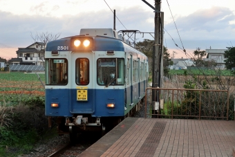 犬吠駅から外川駅の乗車記録(乗りつぶし)写真