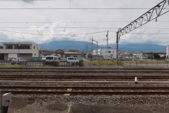 甲府駅から鰍沢口駅の乗車記録(乗りつぶし)写真