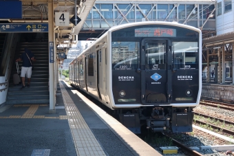 香椎駅から西戸崎駅:鉄道乗車記録の写真