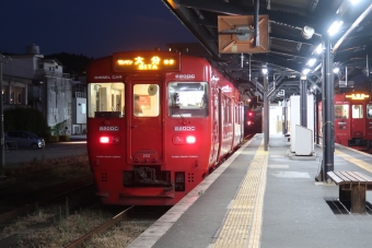 日田駅から大分駅の乗車記録(乗りつぶし)写真