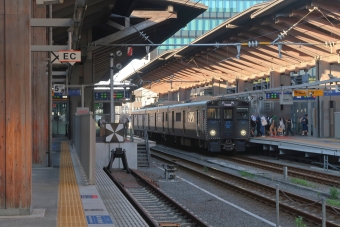 熊本駅から大牟田駅の乗車記録(乗りつぶし)写真