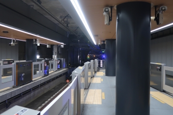 武蔵小杉駅から新横浜駅の乗車記録(乗りつぶし)写真