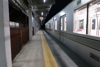 湯田中駅から信州中野駅の乗車記録(乗りつぶし)写真