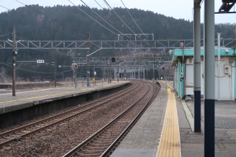 えちご押上ひすい海岸駅から能生駅の乗車記録(乗りつぶし)写真