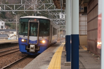 能生駅から糸魚川駅の乗車記録(乗りつぶし)写真