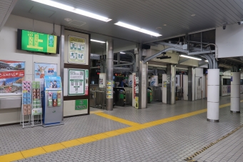中野駅から荻窪駅の乗車記録(乗りつぶし)写真