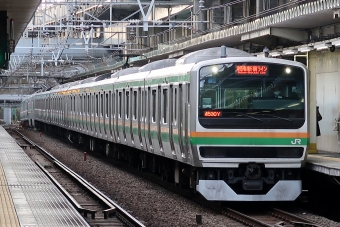渋谷駅から西大井駅の乗車記録(乗りつぶし)写真