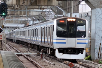 西大井駅から武蔵小杉駅の乗車記録(乗りつぶし)写真
