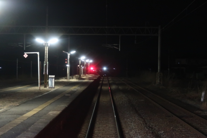 鉄道乗車記録の写真:車窓・風景(7)        「後方展望」