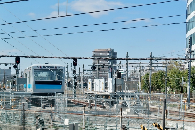 鉄道乗車記録の写真:車窓・風景(1)        「総合訓練センター 蒲田トレーニングセンターにある京浜東北線似の訓練用電車」