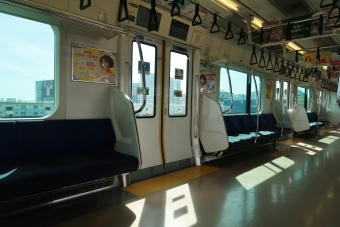 海浜幕張駅から市川塩浜駅の乗車記録(乗りつぶし)写真