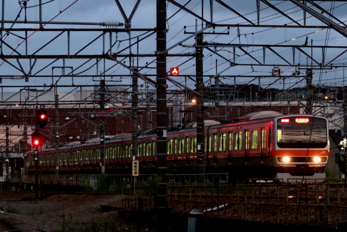 鉄道乗車記録の写真:旅の思い出(2)        「乗車した電車の折り返し」