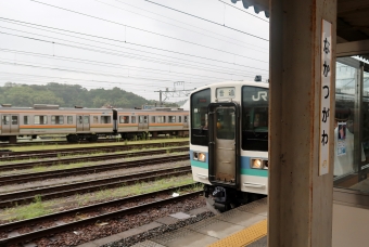 中津川駅から奈良井駅の乗車記録(乗りつぶし)写真