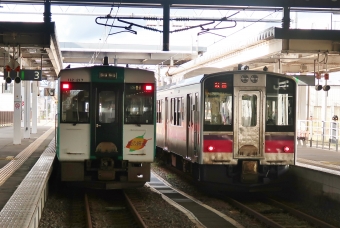 新庄駅から秋田駅:鉄道乗車記録の写真