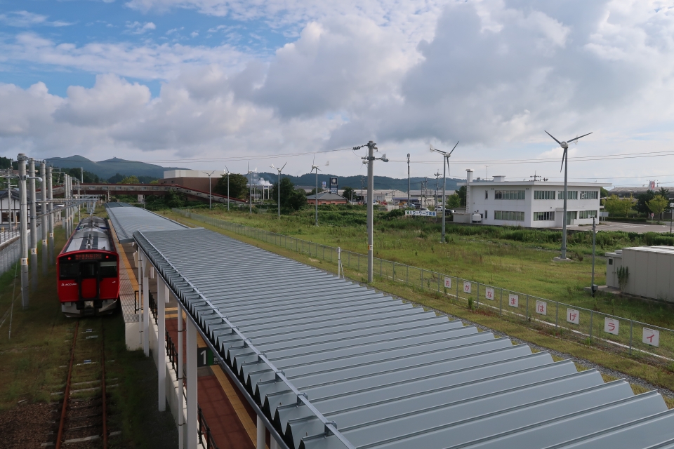 鉄道乗車記録「男鹿駅から秋田駅」車窓・風景の写真(2) by bokoraanyo7 撮影日時:2021年09月10日