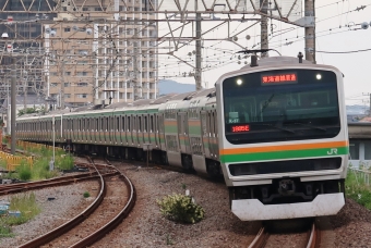 国府津駅から小田原駅の乗車記録(乗りつぶし)写真