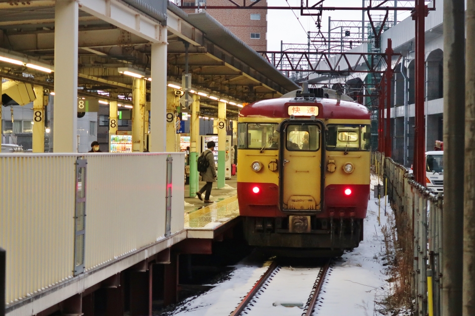 鉄道乗車記録「新潟駅から柿崎駅」旅の思い出の写真(2) by bokoraanyo7 撮影日時:2022年01月02日