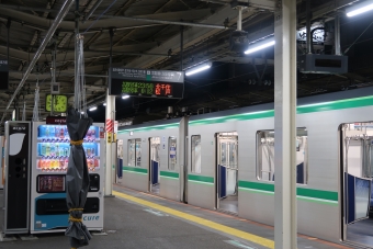 我孫子駅から日暮里駅:鉄道乗車記録の写真