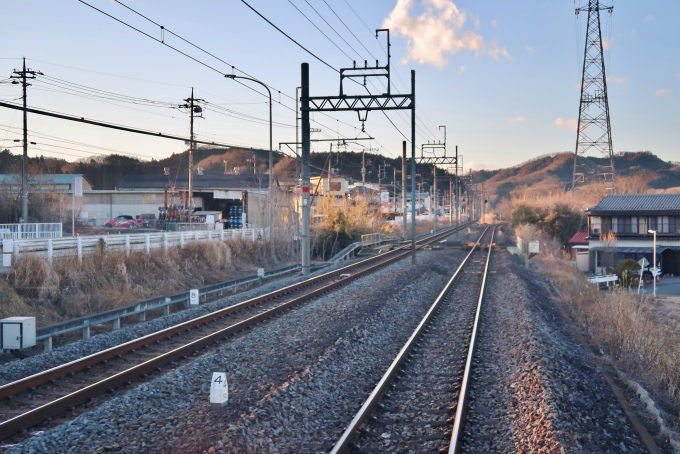鉄道乗車記録の写真:車窓・風景(12)        「竹沢を出ると小川町まで東武東上線と並走する。」