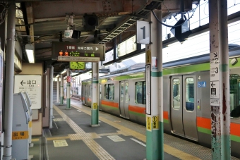 高麗川駅から川越駅の乗車記録(乗りつぶし)写真