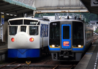 窪川駅から高知駅の乗車記録(乗りつぶし)写真