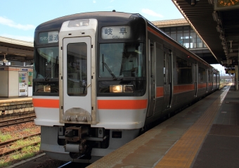 多治見駅から岐阜駅の乗車記録(乗りつぶし)写真