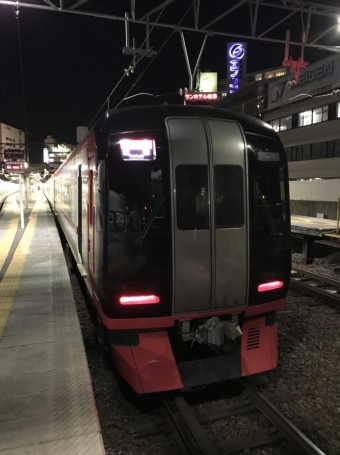 名鉄岐阜駅から神宮前駅の乗車記録(乗りつぶし)写真