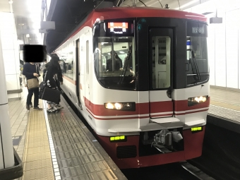 犬山駅から名鉄名古屋駅の乗車記録(乗りつぶし)写真