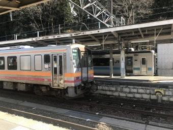 糸魚川駅から南小谷駅の乗車記録(乗りつぶし)写真