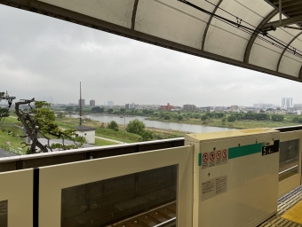 二子玉川駅から中央林間駅の乗車記録(乗りつぶし)写真