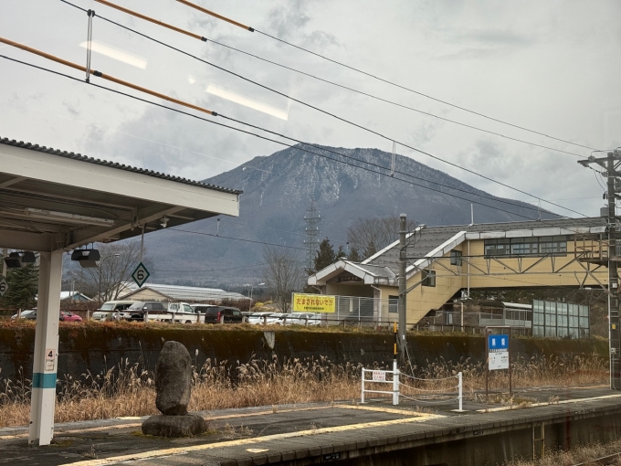 鉄道乗車記録の写真:車窓・風景(3)        「黒姫駅からの眺めです」