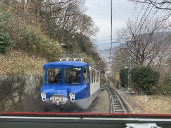 八栗山上駅から八栗登山口駅の乗車記録(乗りつぶし)写真