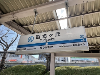 登戸駅から百合ヶ丘駅の乗車記録(乗りつぶし)写真