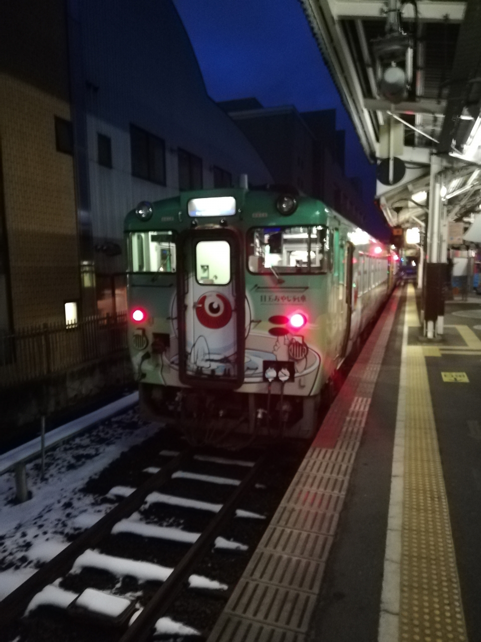 鉄道乗車記録「松江駅から境港駅」の写真(1) by ねぎまたろう 撮影日時:2020年02月07日