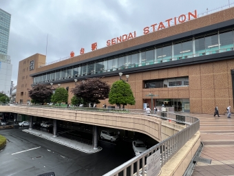 仙台駅から新花巻駅の乗車記録(乗りつぶし)写真