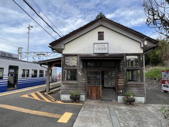 三国港駅から福大前西福井駅の乗車記録(乗りつぶし)写真