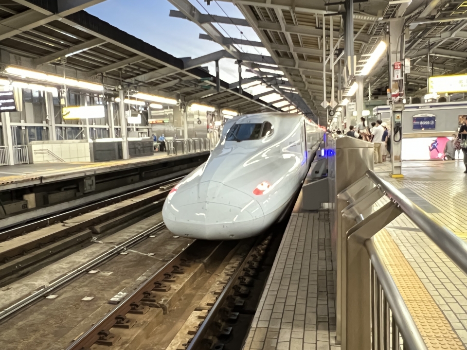 鉄道乗車記録「新大阪駅から博多駅」乗車した列車(外観)の写真(1) by dj_uske 撮影日時:2022年09月25日