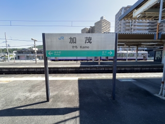 加茂駅から奈良駅:鉄道乗車記録の写真
