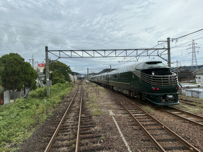 鉄道乗車記録の写真:列車・車両の様子(未乗車)(4)        「瑞風」