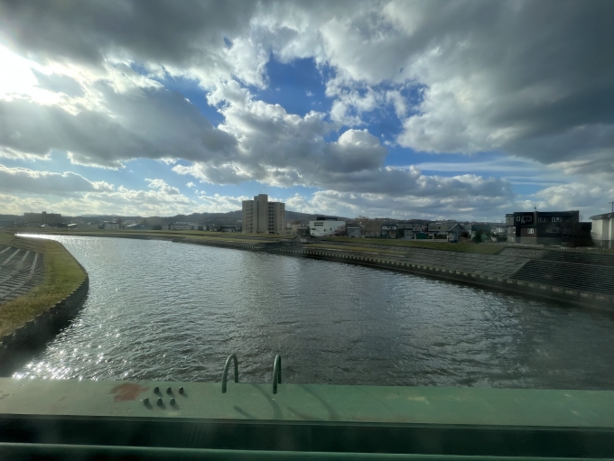 鉄道乗車記録の写真:車窓・風景(5)        「留萌川」