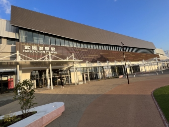 武雄温泉から早岐駅の乗車記録(乗りつぶし)写真