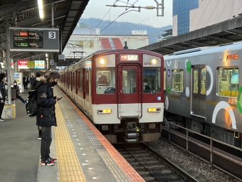 生駒駅から近鉄奈良駅の乗車記録(乗りつぶし)写真