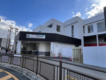 新安城駅から西尾駅の乗車記録(乗りつぶし)写真