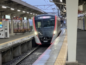 京成成田駅から空港第２ビル駅の乗車記録(乗りつぶし)写真