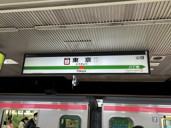 東京駅から舞浜駅:鉄道乗車記録の写真