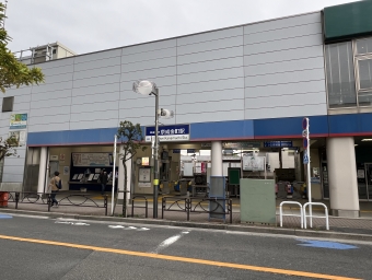 京成金町駅から京成高砂駅の乗車記録(乗りつぶし)写真