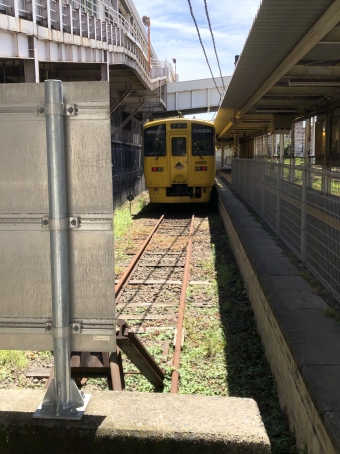 鹿児島中央駅から指宿駅の乗車記録(乗りつぶし)写真