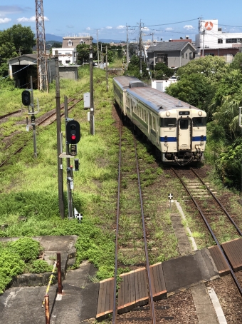 指宿駅から枕崎駅の乗車記録(乗りつぶし)写真