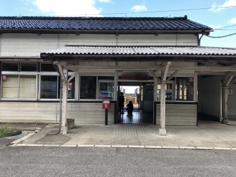 市振駅から直江津駅:鉄道乗車記録の写真